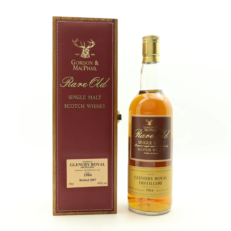 Glenury Royal – 1984 Rare Old Gordon & MacPhail (70cl, 43%)