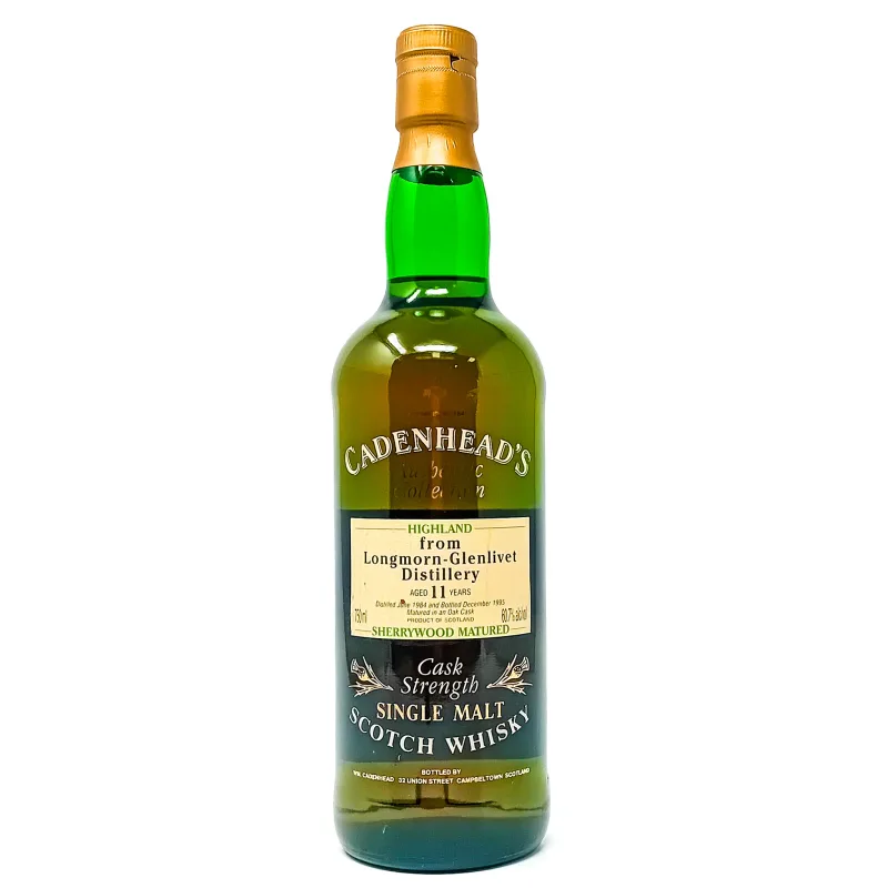 Longmorn-Glenlivet 1984 11 Year Old Cadenhead's Authentic Collection Single Malt Scotch Whisky
