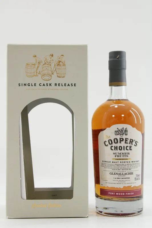 Glenallachie – ‘Summer Fruits’ Cooper’s Choice - Single Cask #9602