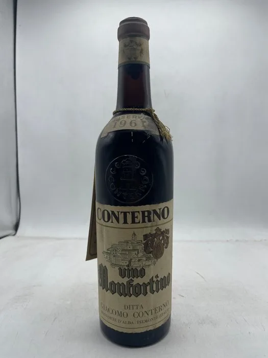1961 Giacomo Conterno, Monfortino - Monforte d'Alba - 1 Bottle (0.75L)