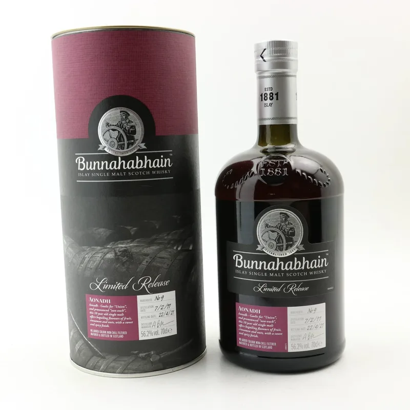 Bunnahabhain – 2011 10 Year Old Aonadh (70cl, 56.2%)