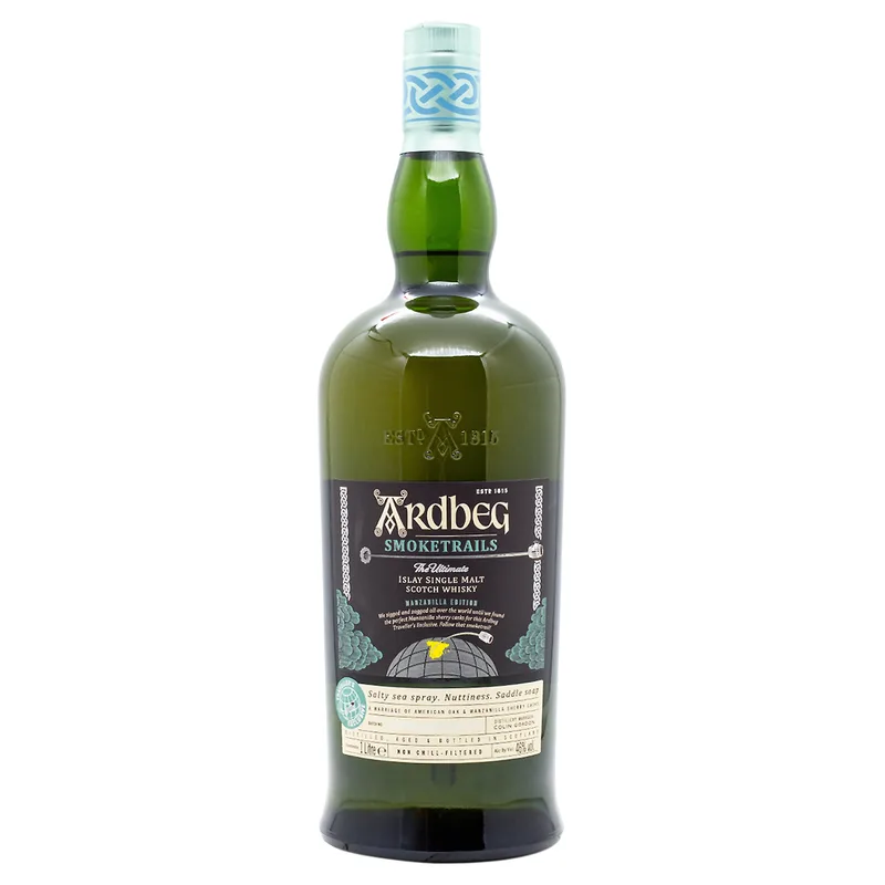 Ardbeg – Smoketrails Manzanilla Edition 2022 Release Travel Exclusive Islay Single Malt Scotch Whisky (1L, 46%)