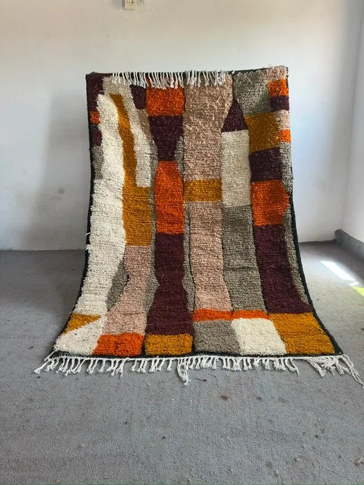Azilal - Carpet - 190 cm - 122 cm - Azilal Berber Wool Rug