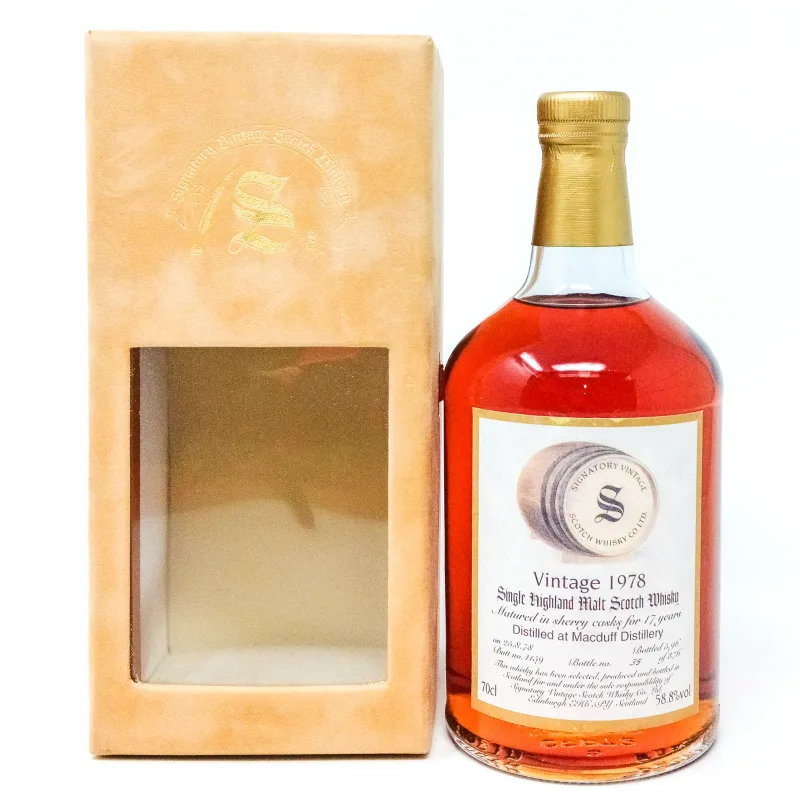 Macduff – 1978 17 Year Old Signatory Vintage Single Malt Scotch Whisky