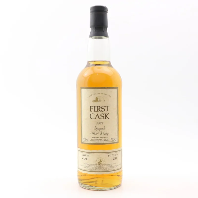 Glenlossie – 1978 27 Year Old First Cask Single Cask #4781 (2005) (70cl, 46%)