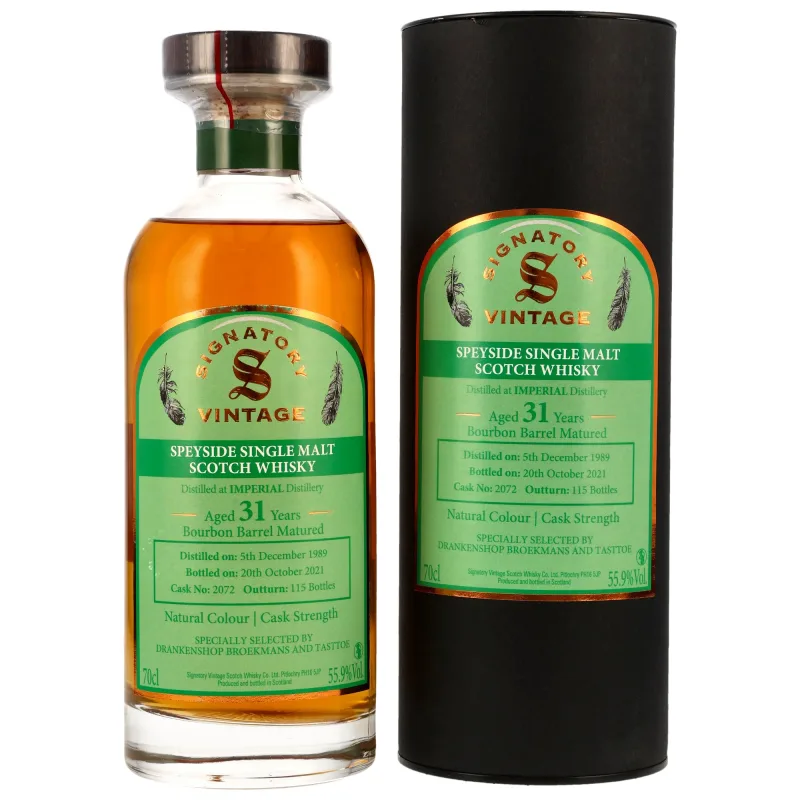Imperial 31 Year Old 1989/2021 - Signatory Vintage #2072
