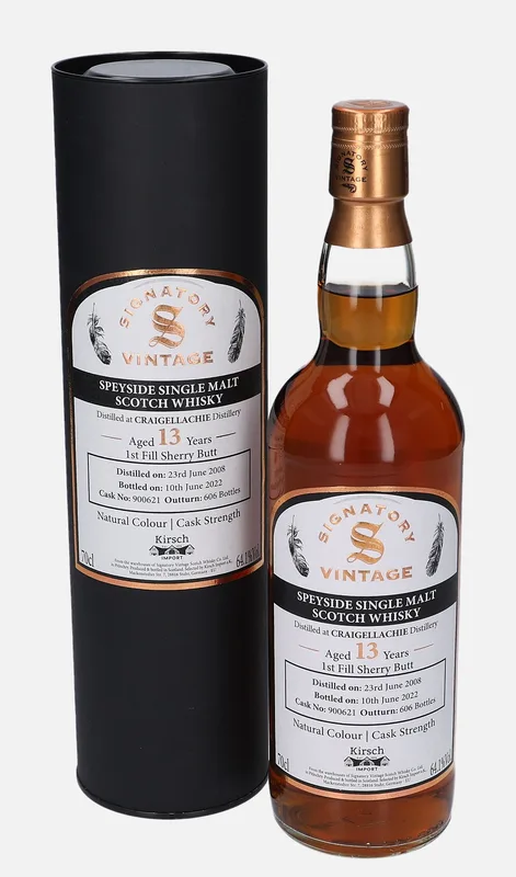 Craigellachie – 2008 13 Year Old Signatory Vintage Scotch Whisky Co. Vintage