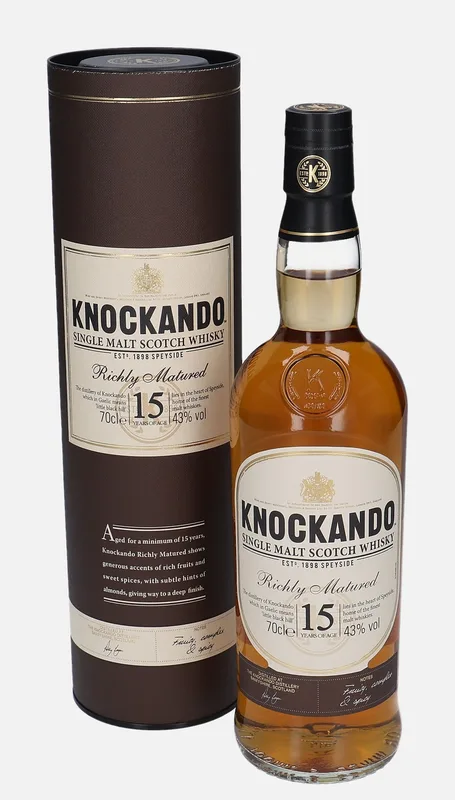Knockando – Richly Matured 15 Year Old (70cl, 43%)