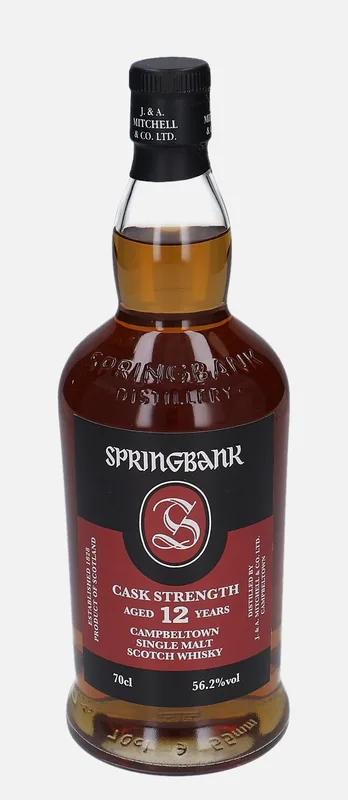 Springbank – Cask Strength 12 Year Old (70cl, 56.2%)