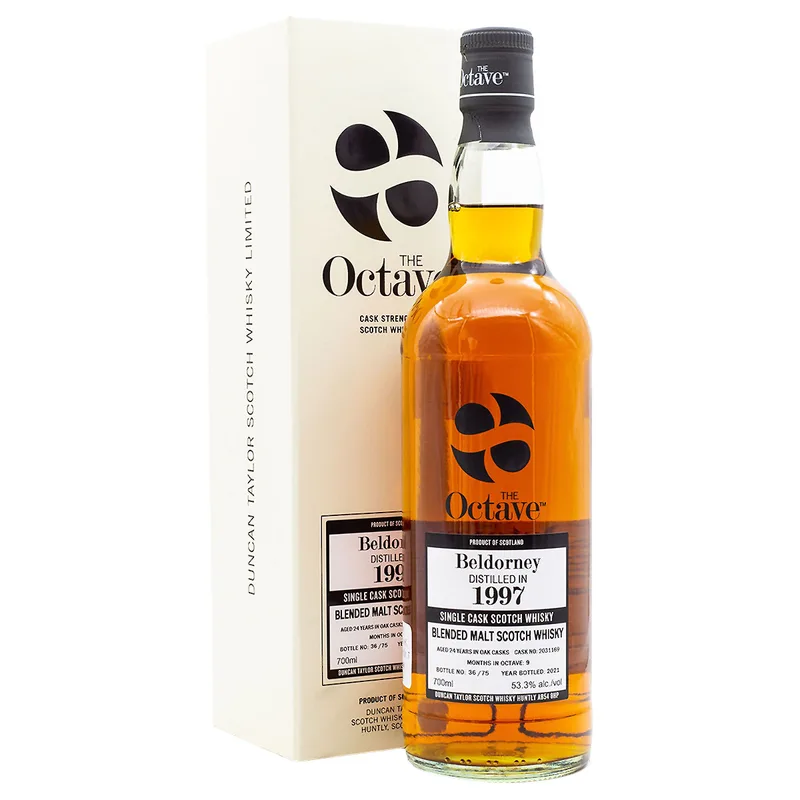 Duncan Taylor Octave Beldorney Aged 24 Years 1997/2021 Cask 2031169 (70cl, 53.3%)