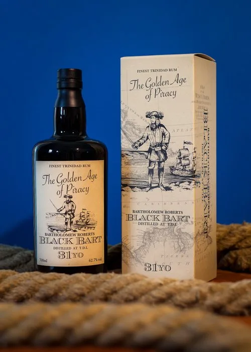 Trinidad Distillers Ltd 1991 31 years old Distilia - The Golden Age of Piracy - Black Bart - b. 2023 - 700ml