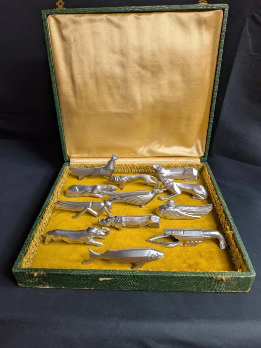 Dans le goût de Gallia - Knife rest (12) - Silverplated