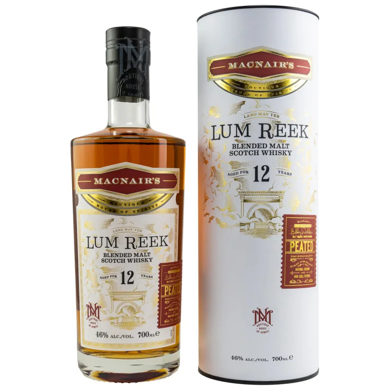 MacNair's Lum Reek 12 Year Old Peated
