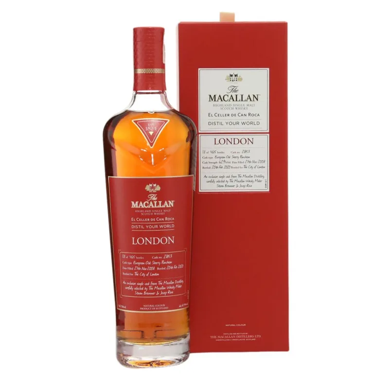 Macallan – 2008 Distil Your World London - El Celler de Can Roca (70cl, 62.90%)