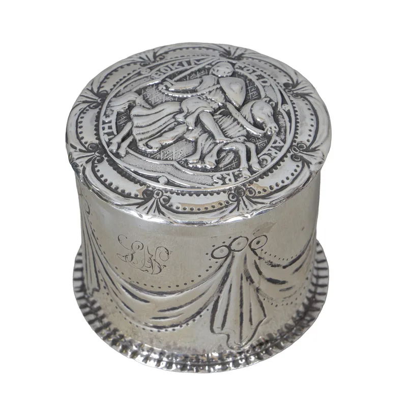 A Victorian Silver Pot