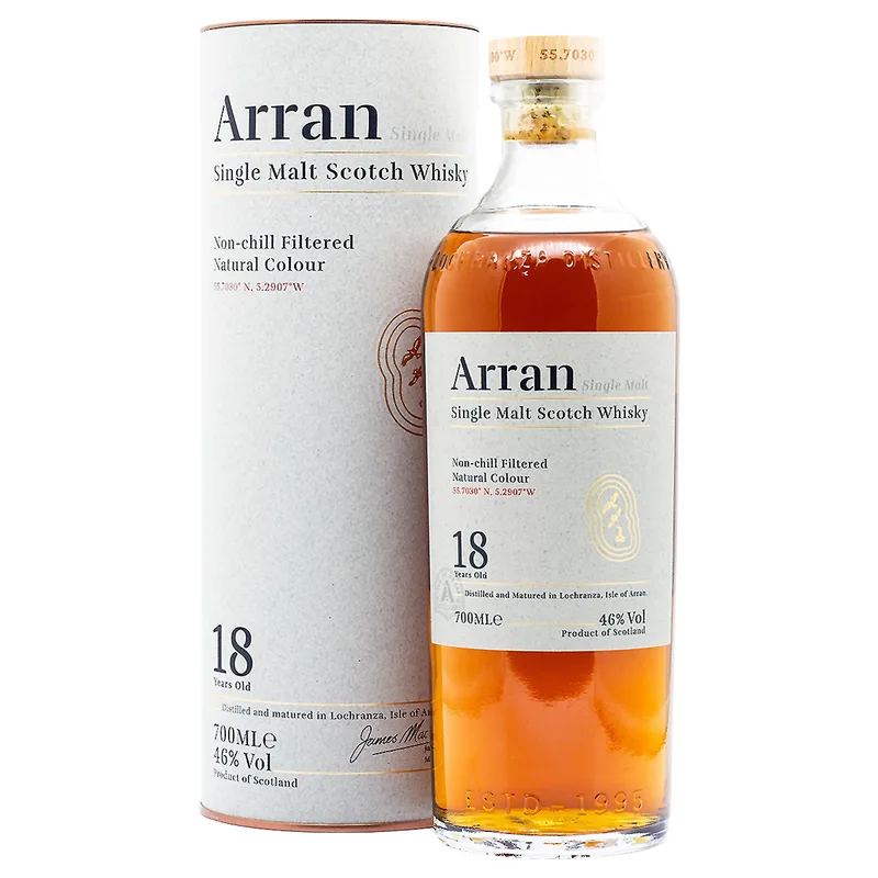 Arran – 18 Years Old (70cl, 46%)