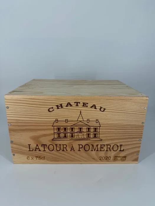 2020 Chateau Latour a Pomerol - Bordeaux, Pomerol - 6 Bottles (0.75L)