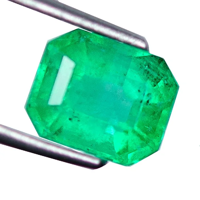 Green Emerald - 2.81 ct - Gem research Swiss Lab (GRS)