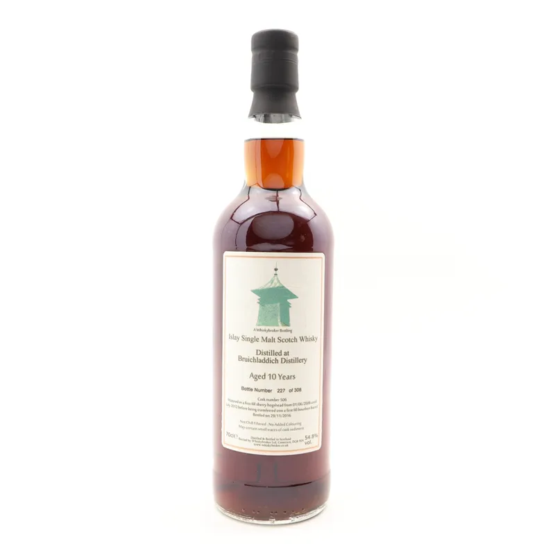 Bruichladdich – 2006 10 Year Old Whisky Broker (70cl, 54.8%)