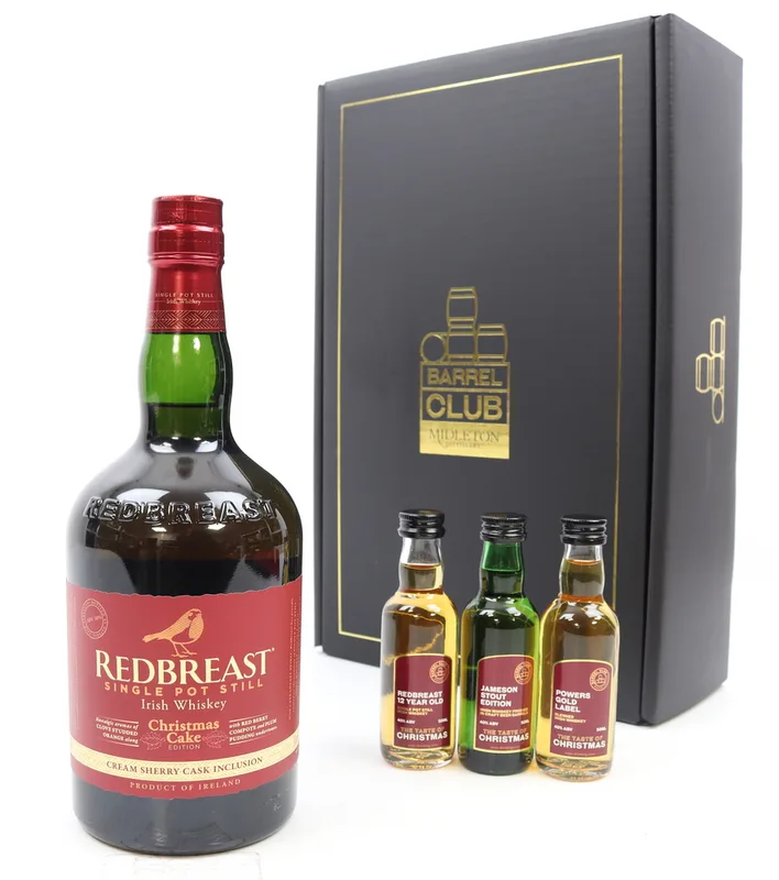 Midleton Barrel Club Redbreast Christmas Cake Edition