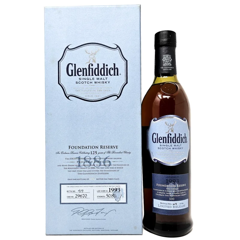 Glenfiddich – 1993 Foundation Reserve Single Malt Scotch Whisky