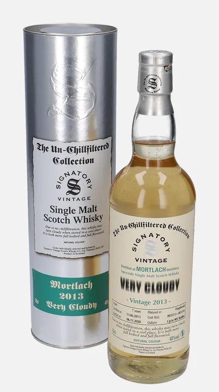 Mortlach – 2013 7 Year Old Signatory Vintage Scotch Whisky Co. The Un-Chillfiltered Collection