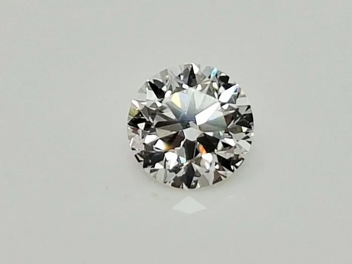 1 pcs Diamond (Natural) - 0.70 ct - Round - D (colourless) - VS2 - International Gemological Institute (IGI)