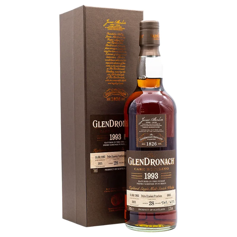 Glendronach – 28 Year Old 1993/2021 Cask 6865 Batch 19 (70cl, 52.8%)