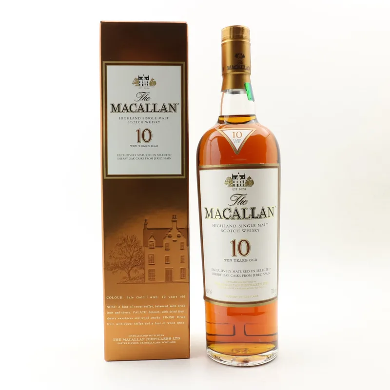 Macallan – 10 Year Old (70cl, 40%)