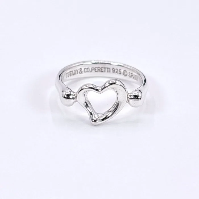 Tiffany & Co. - Ring - Elsa Peretti Silver - Tiffany & Co. pouch
