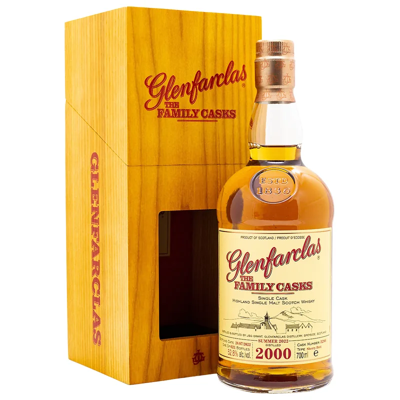 Glenfarclas – Family Casks 2000 Summer 2022 Cask 3286 (70cl, 52.8%)
