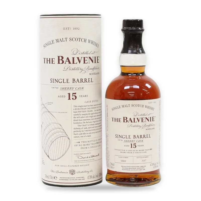 Balvenie – 15 Year Old - Sherry Cask Single Barrel #9089