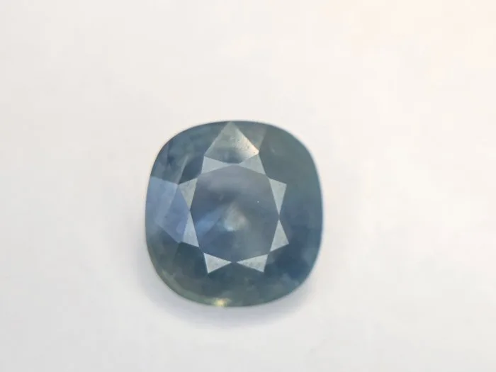 Blue Sapphire - 6.56 ct - Lotus Gemology - BURMA BLUE -UNHEATED