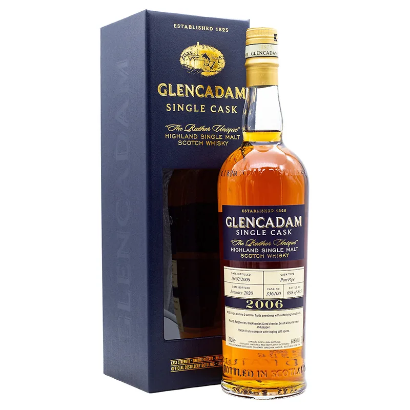 Glencadam – 13 Year Old 2006/2020 Cask 336100 (70cl, 61.6%)