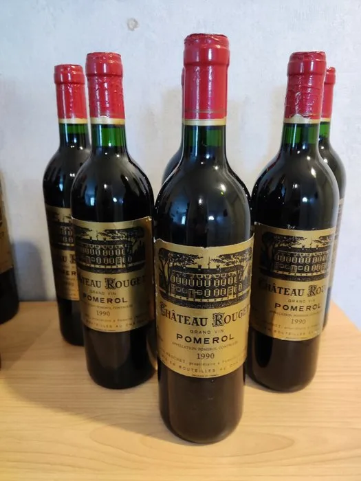 1990 Château Rouget - Pomerol - 6 Bottles (0.75L)