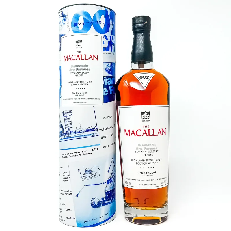 Macallan – 2007 18 Year Old Diamonds Are Forever (70cl, 45.5%)