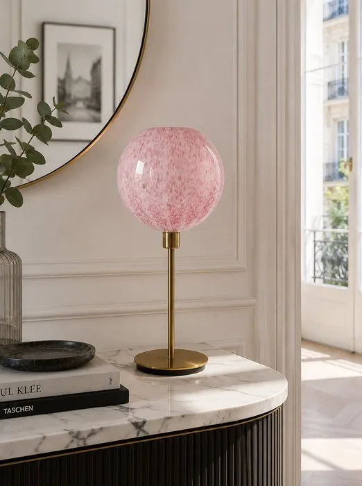 La Murrina - Table lamp - Pink Tulip - Murano glass