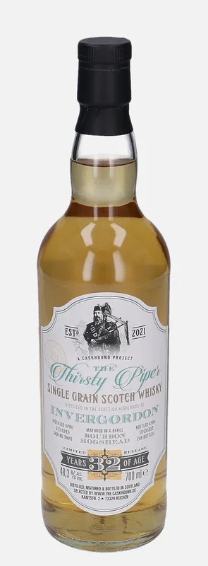 Invergordon – 32 Year Old The Caskhound The Thirsty Piper