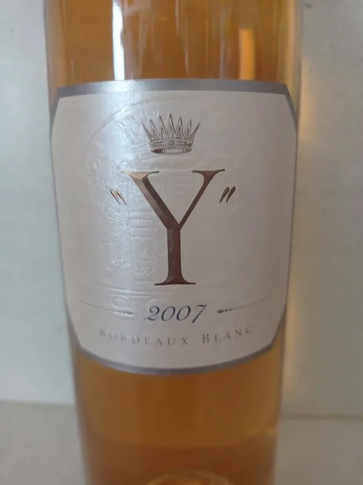 2007 Château Yquem "Y" - Bordeaux 1er Cru - 1 Bottle (0.75L)