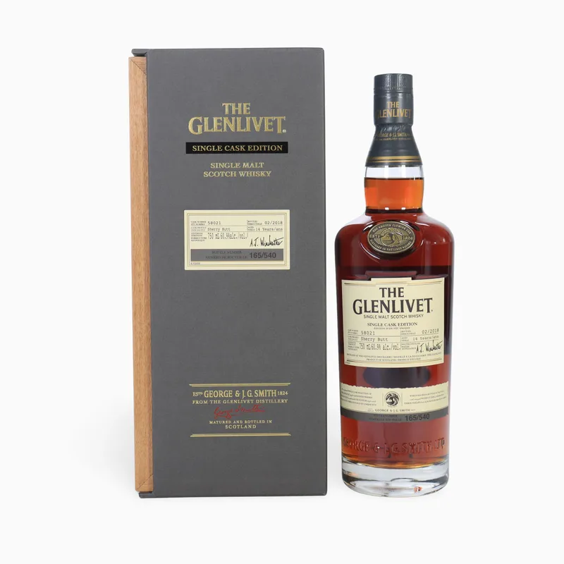 Glenlivet – 14 Year Old (Single Cask #58021) 75cl