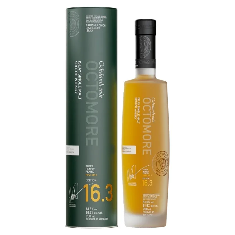 Bruichladdich – Octomore 16.3 189.5 PPM Islay Single Malt (70cl, 61.6%)