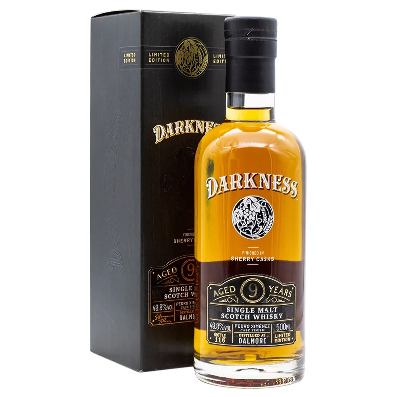 Darkness Dalmore 9 Year Old Pedro Ximénez Cask Finish (50cl, 49.8%)