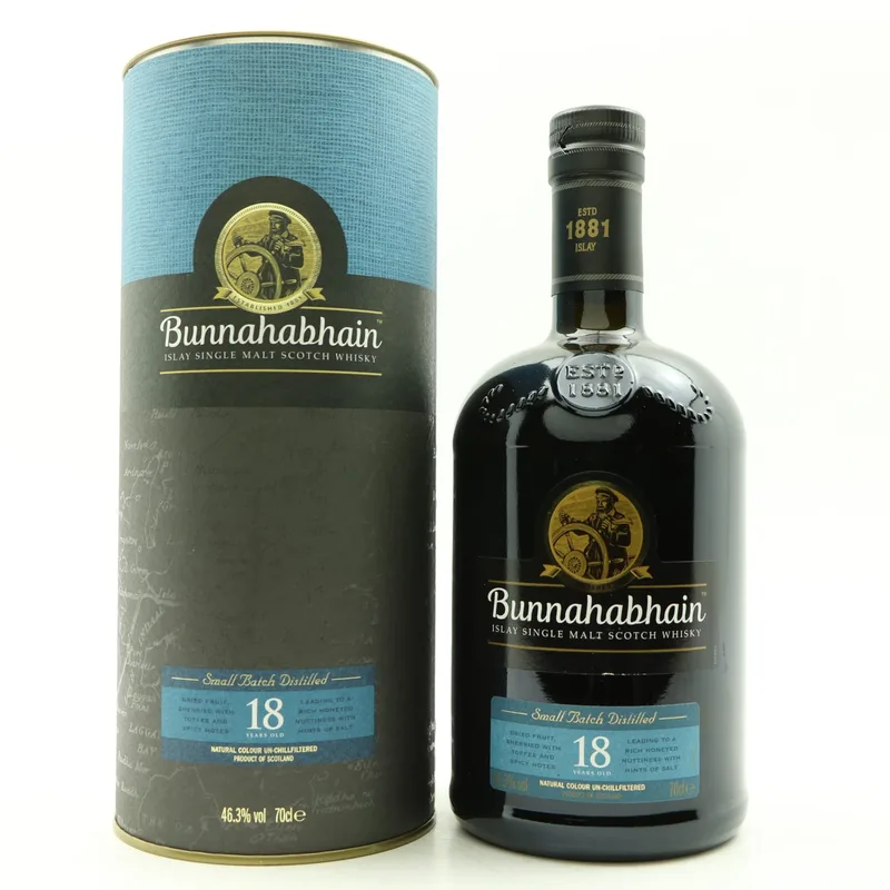 Bunnahabhain – 18 Year Old (70cl, 46.3%)
