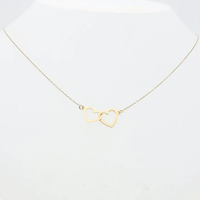 Necklace with pendant - 14 kt. Yellow gold