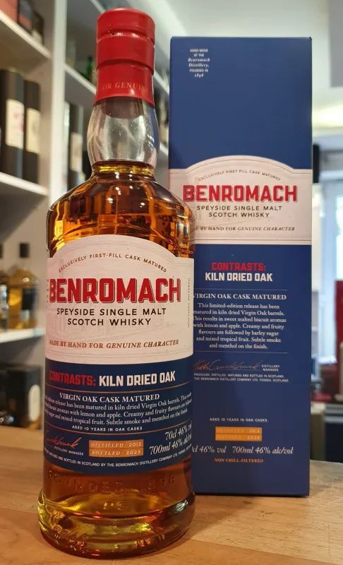 Benromach – Contrasts Kiln Dried Malt (70cl, 46%)