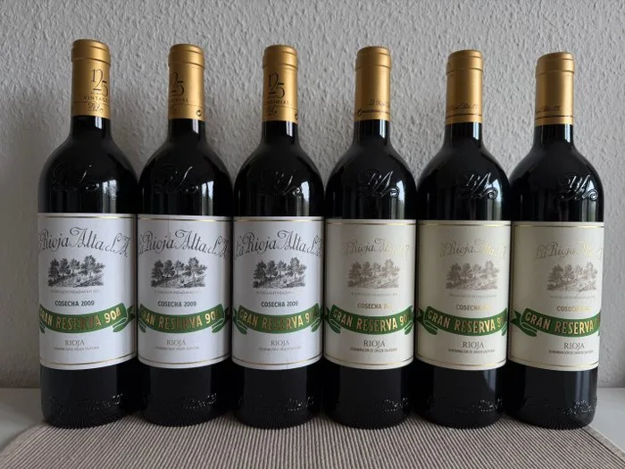 2009 (x3) & 2011 (x3) La Rioja Alta, 904 - Rioja Gran Reserva - 6 Bottles (0.75L)