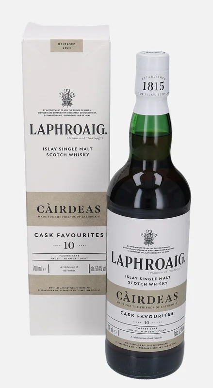 Laphroaig – Càirdeas 10 Year Old Cask Favourites Released 2024