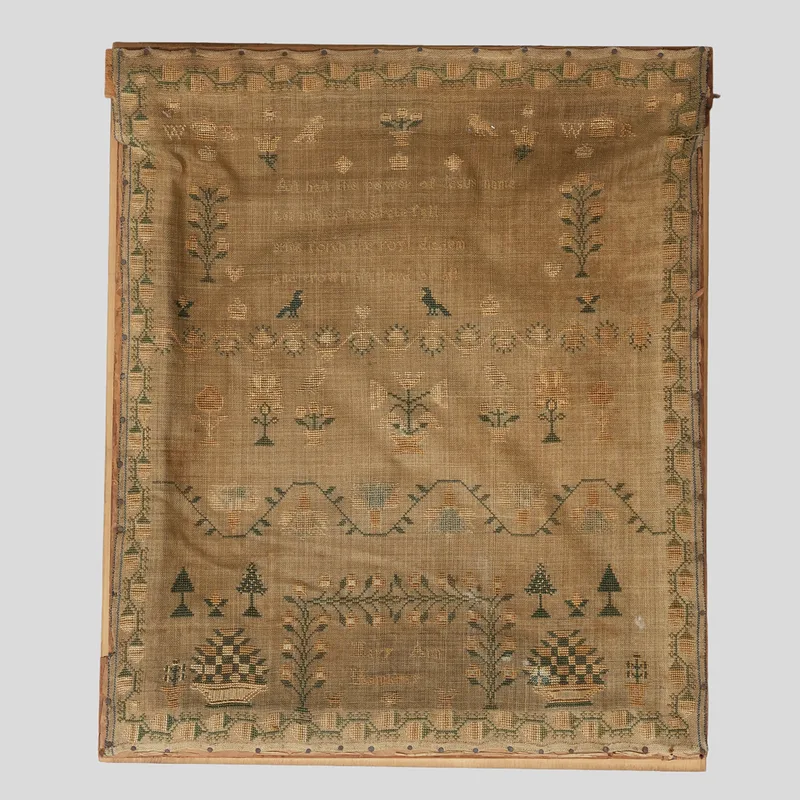 William IV Needlework Sampler