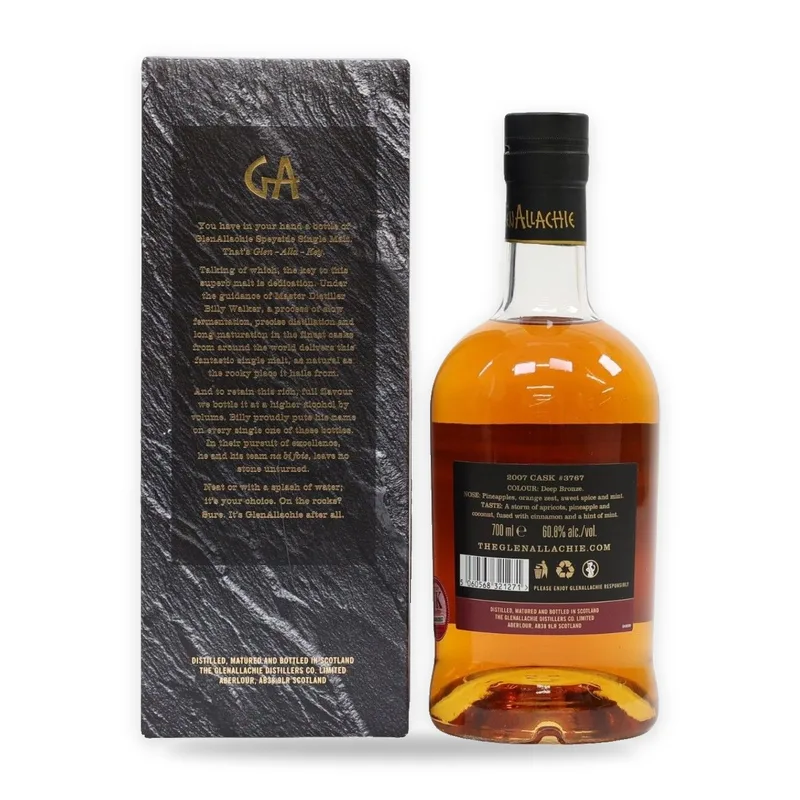 GlenAllachie – 12 Year Old 2007 - #3767 UK Exclusive