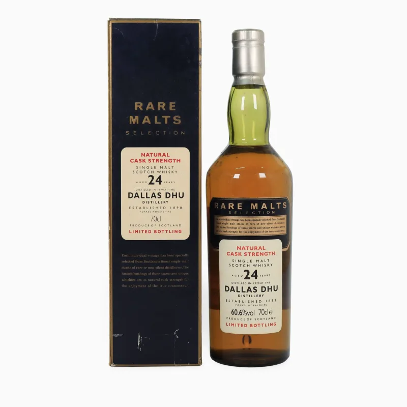 Dallas Dhu – 24 Year Old (1970) Rare Malts